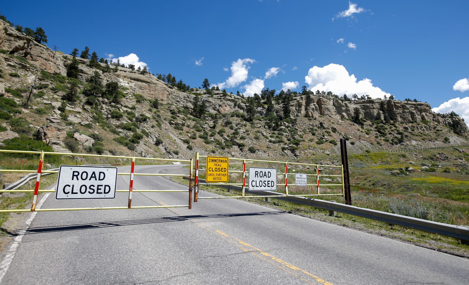 Zimmerman Trail closure